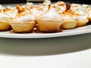 Lemon meringue tartlets